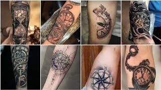 Clock tattoos for men  best tattoos of 2023 #tattoodesigns #tattoo