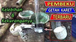 Bahan pembeku getah karet - Cairan pembeku getah karet - Obat pembeku karet - Tawas pembeku karet