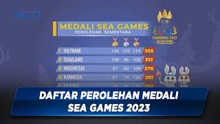 Update Daftar Perolehan Medali SEA Games 2023