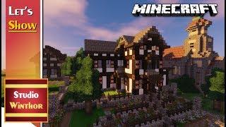 Die Kaufmanns-Villa mit Lagerhäusern  Lets Show  Minecraft Mittelalter