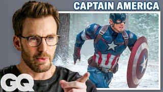 Chris Evans Breaks Down His Most Iconic Characters  GQ