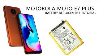 MOTOROLA MOTO E7 PLUS XT2081 Battery Replacement Tutorial  Wymiana baterii