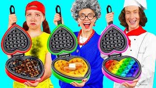 Me vs Grandma Cooking Challenge  Fantastic Kitchen Recipes by FUN FOOD