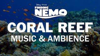 Finding Nemo  Disney Music & Ambience - Coral Reef Underwater Sounds for Sleep Study Relaxation