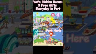 How To Get Free Gifts  Hidden Bonus Yoya World  Yoya  Beginners Guide Part 2 #Shorts