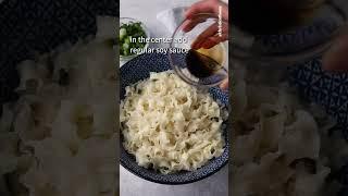 Easy 10-min. Garlic Chili Oil Noodles  #easyrecipe