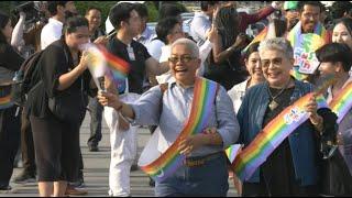 Thailands LGBTQ community celebrates marriage equality bill  AFP