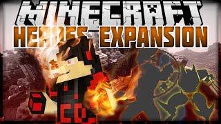 Minecraft Mod Showcase - Heroes Expansion GHOST RIDER THOR AND MORE