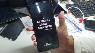 Samsung Galaxy Note 10 Lite Hard Reset Password  Samsung Galaxy Note 10 Lite Factory Reset