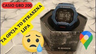 Casio G-SHOCK GBD-200 TA OPCJA BIEGANIA TO KOMPLETNA PORAŻKA....