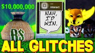 MEME SEA ALL SECRET GLITCHES ROBLOX