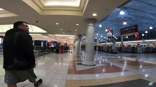 POV of Las Vegas Frys Electronics Deserted Corona-virus or Closing