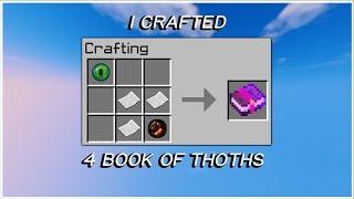 crafting fire books in minecraft - uhc highlights