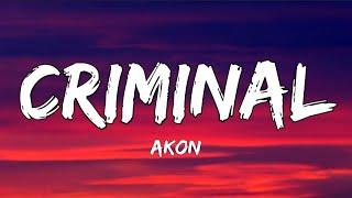 Akon VIishal Dadlani Shruti Pathak - CRIMINAL Lyrics  Ra.One  ShahRukh Khan  Kareena Kapoor