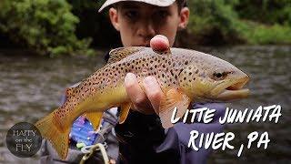 Fly Fishing Film  Fly Fishing On The Little Juniata River  Pennsylvania