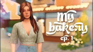 Первый шаг️  Моя Пекарня Ep.1  The Sims 4  Симс 4