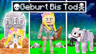 GEBURT bis TOD als SKELETT  Minecraft DeutschHD