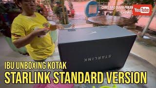 Unboxing Starlink di Pakan Sarawak