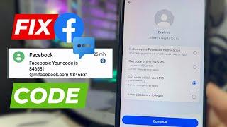 How to Fix Facebook Verification Code not Received  Facebook Not Sending SMS Code