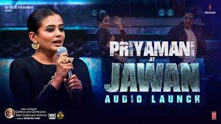 Priyamanis Speech  Jawan Audio Launch  Sree Gokulam Movies