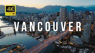 Vancouver Canada  in 4K Ultra HD  Drone Video