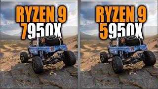 7950X vs 5950X Benchmarks  15 Tests - Tested 15 Games and Applications