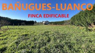 Fantástica finca edificable para vivienda individual en Bañugues a 5 minutos de Luanco. 60.000€