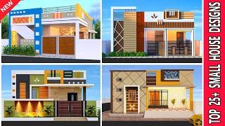 Top 25 Single Floor Small House Elevation Designs 2024  Attractive 1 Floor House Designs