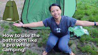 Camping Bathrooms  Pop up shower tent  Privacy tent review