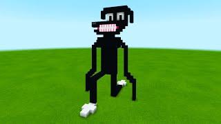 Minecraft How To Make Cartoon Dog Cartoon Dog Statue Tutorial