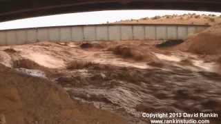 Insane Flash Flooding Antelope Canyon and Page Arizona. August 2nd 2013