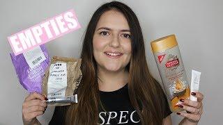 EMPTIES JAN 2018  Things I Have Used Up  Live Love Vicky