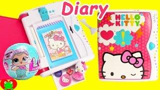 Hello Kitty Secret Key Password Diary and Surprises