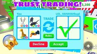 Trust trading with my BFF Roblox adopt me