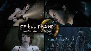 FATAL FRAME Mask of the Lunar Eclipse - All Cutscenes Game Movie With all photos and bosses