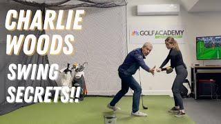 CHARLIE WOODS’ AWESOME GOLF SWING TECHNIQUE BETTER THAN WE EXPECTED