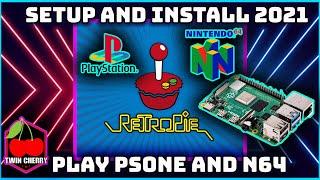 HOW TO SETUP RETROPIE ON RASPBERRY PI  EMULATION STATION  PS1 N64 SNES NES EASY GUIDE