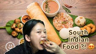 I TRIED SOUTH INDIAN FOOD FOR THE FIRST TIME 
