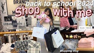 🩰 SHOP WITH ME ⭐️ BACK TO SCHOOL 2024- dream wardrobe haul dior ysl brandy urban subdued..