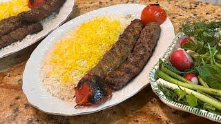 Air Fryer Kabob Koobideh - Cooking with Yousef