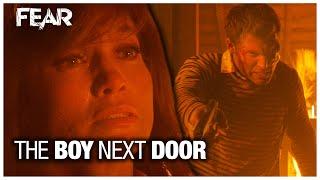 Claire Kills Her Crazy Stalker Final Scene  The Boy Next Door 2015  Fear