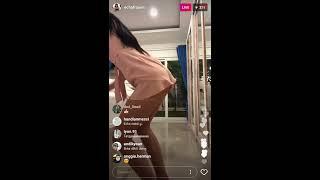 Hot echa frauen lagi sange LIVE di instagram