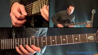 Master of Puppets Guitar Lesson Pt.4 - Metallica - Main Solo