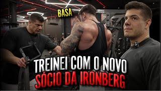 TREINO DE COSTAS COM BASA - O MAIS NOVO SÓCIO DA IRONBERG