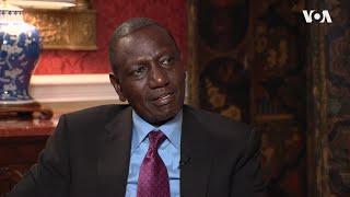 Ruto talks financing AGOA cost of US trip in exclusive VOA interview