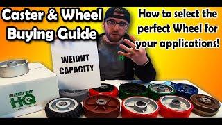 Caster & Wheel Buyers Guide  - Choosing the Perfect Wheel for your Tool Box Cart & Equipment