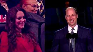 Princess Kates heartwarming reaction to husband Prince William during address