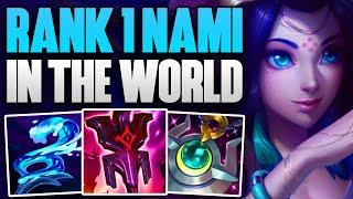 BEST NAMI IN THE WORLD FULL SUPPORT GAMEPLAY  CHALLENGER NAMI SUPPORT  Patch 14.7 S14