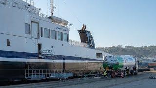 Primera operación de suministro de GNL a buques en el Puerto de Ferrol