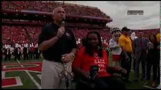 @RFootball Eric LeGrand Jersey Retirement Ceremony